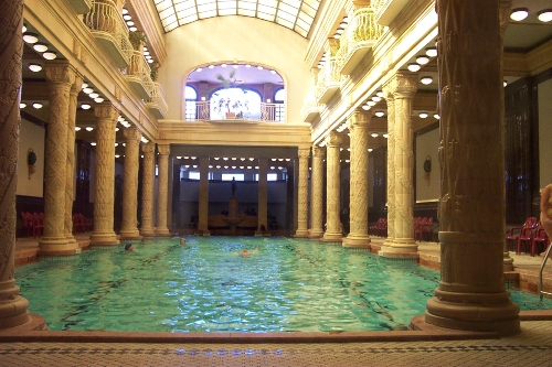 The Gellert Spa Interior in Budapest